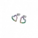 Pendientes Lotus Silver LP1963-4/1 heart