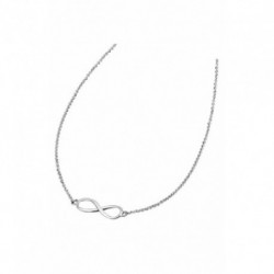 Collar Lotus Silver  LP1224-1/2 plata infinito