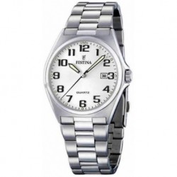 Reloj Festina hombre F16374/9 acero, reloj analogico