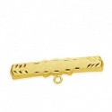 Alfiler oro 18 ktes. bebe tallado 30X6 mm