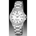 Reloj Lotus sra. 18655/1 ace. esf. blanca
