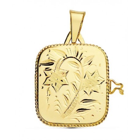 Portafotos oro 18 ktes. cuadrado...