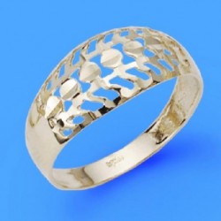 Sortija oro 18 ktes. tallada