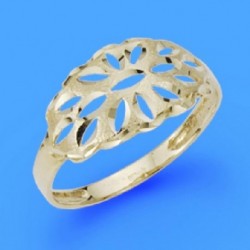 Sortija oro 18 ktes. lapidada