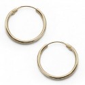 Aros de oro 18 ktes. 16 X 1.20mm, abridores.