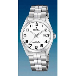 Reloj Festina cab. F20437/1 ace. esf. blanca