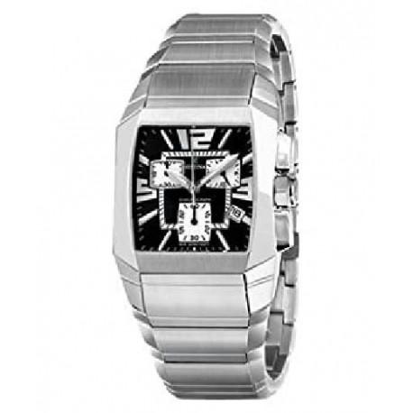 Reloj Festina hombre F16129/5 acero, reloj analogico con cronometro