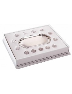 Estuche arras plateadas 04068