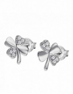 Pendientes Lotus Silver LP3108-4/1 trebol