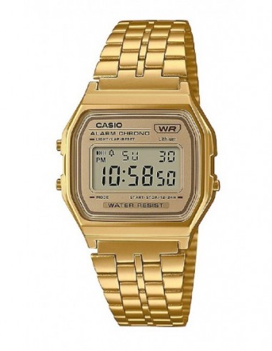 Reloj Casio A158WETG-9AEF retro, vintage dorado