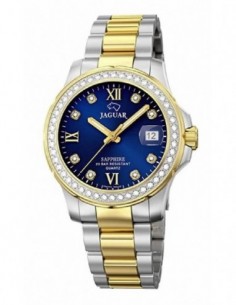 Reloj Jaguar sra. J893/2 bic. esf. azul