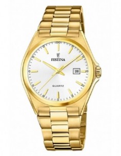 Reloj Festina F20555/2 chap. esf. blanc.