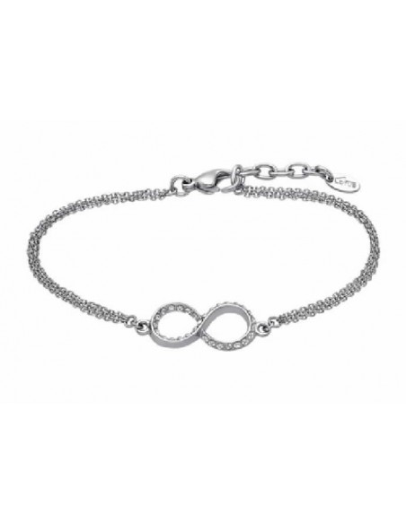 Pulsera Lotus Style sra. LS1906-2/1 acer. infinito