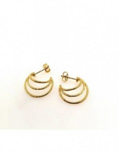 Pendientes plata chapada  019271-2-1-M