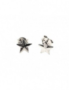 Pendientes plata estrellas 019217-1-1