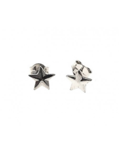 Pendientes plata estrellas 019217-1-1