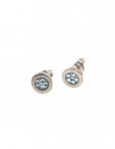 Pendientes plata piedra azul 018845-1-1-39