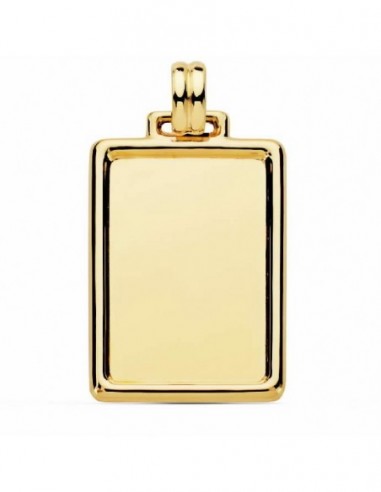 CHAPA DE ORO 18 KTES RECTANGULAR 30 X 20 MM