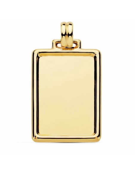 CHAPA DE ORO 18 KTES RECTANGULAR 30 X 20 MM