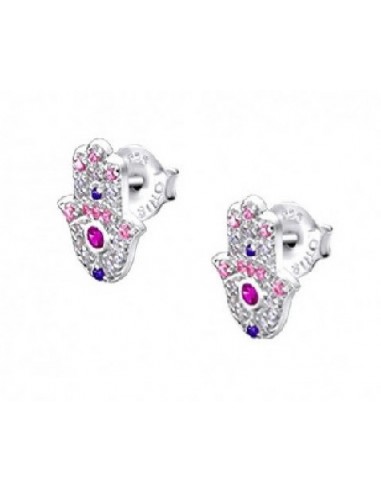 Pendientes Lotus Silver sra. LP1989-4/1 mano fatima