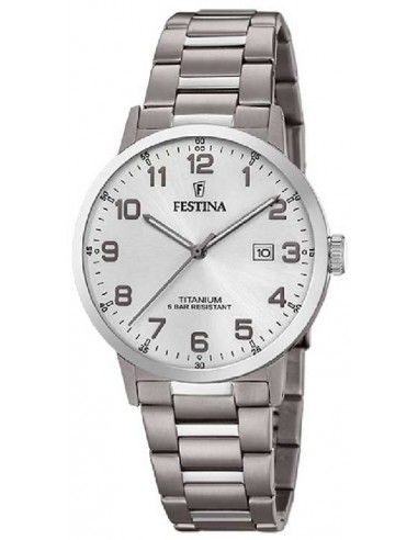 Reloj Festina cab. F20435/1 tit. esf. plata