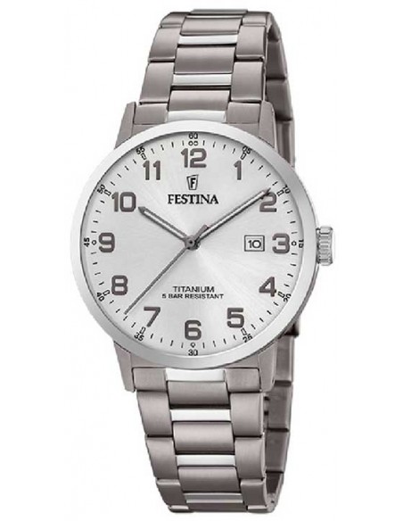 Reloj Festina cab. F20435/1 tit. esf. plata
