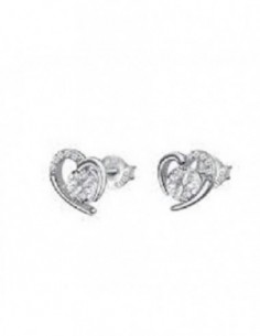 Pendientes Lotus Silver sra. LP3106-4/1 corazon circ.