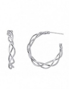 Aros Vidal&Vidal Q3182A 30x4mm trenzados