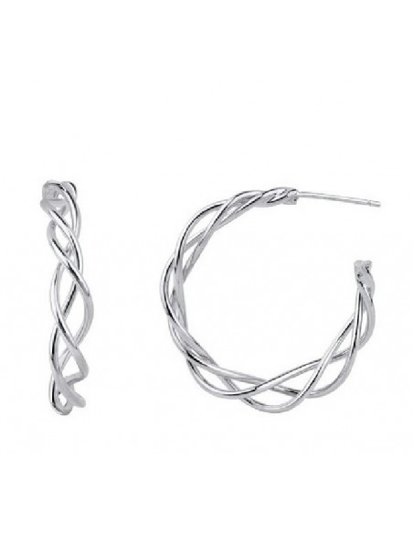 Aros Vidal&Vidal Q3182A 30x4mm trenzados