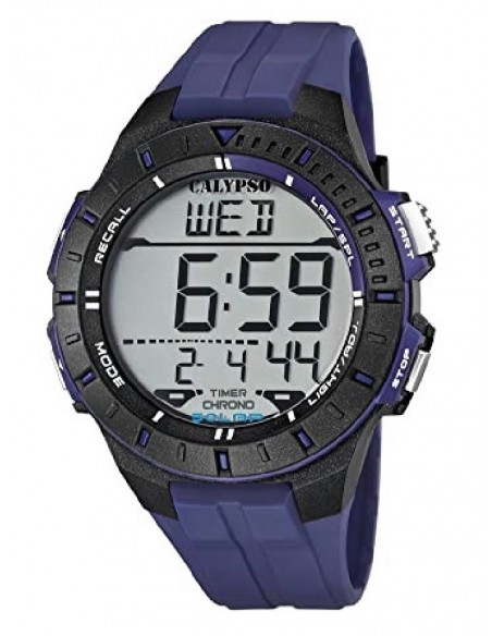 Reloj Calypso K5607/2 cab. digi. cor. esf. azos