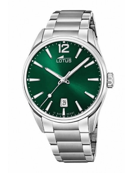 Reloj Lotus cab. 18692/4 ace. esf. verde