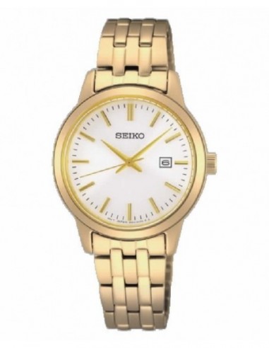 Reloj Seiko Neo Classic SUR412P1 acer. dorado