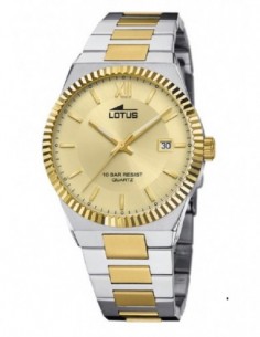 Reloj Lotus cab. 18836/3 acer. bic. esf. champan