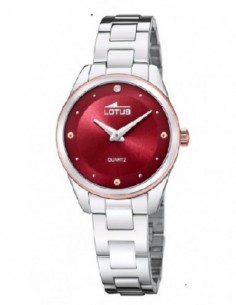 Reloj Lotus sra. 18795/6 acer. esf. roja