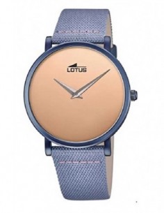 Reloj Lotus cab. 18781/1 acer. corr. esf. rosa palo
