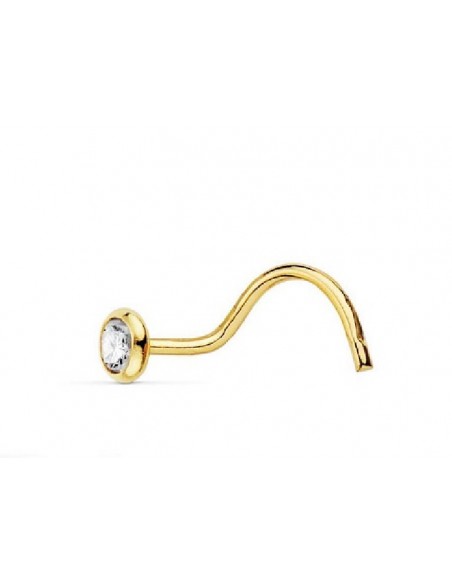 Piercing oro 18 ktes. nariz chaton 2.5mm