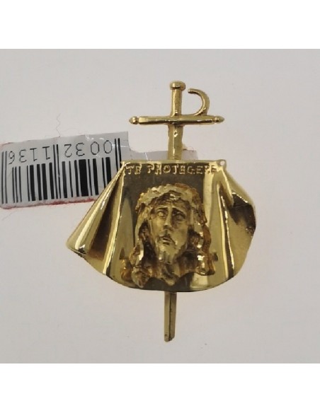Cristo de los toreros oro 18 ktes. 34x25mm
