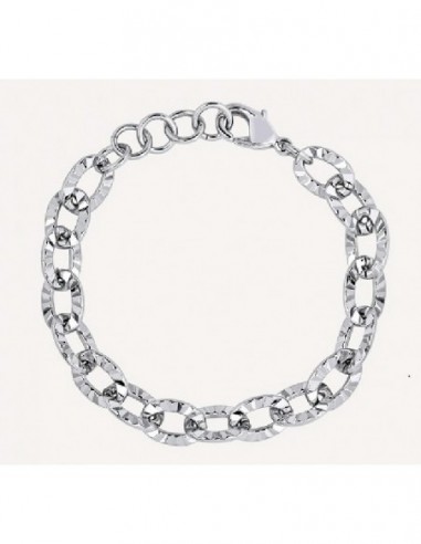 Pulsera Vidal&Vidal eslabones plateada X2539417B