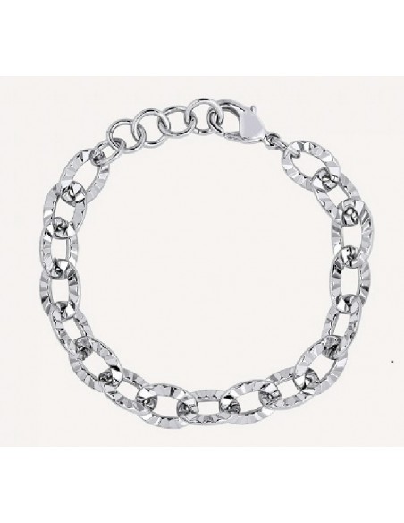Pulsera Vidal&Vidal eslabones plateada X2539417B