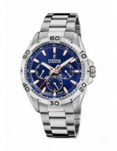 Reloj Festina cab. F20623/2 multif. ace. esf. azul