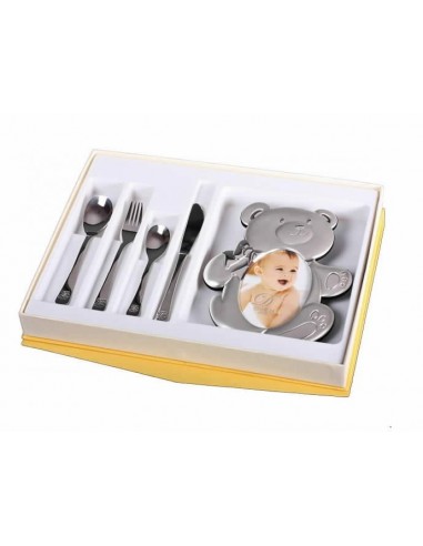 Estuche set cubiertos+portafoto09430