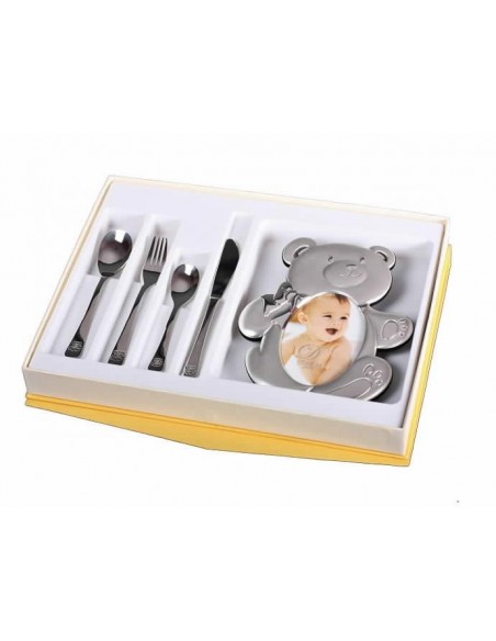 Estuche set cubiertos+portafoto09430