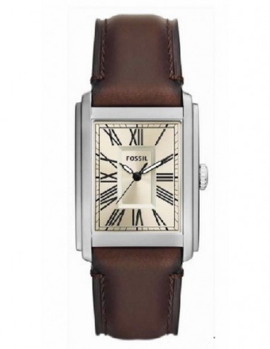 Reloj Fossil FS6012 acer. cuero