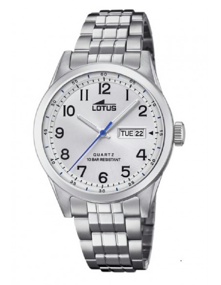 Reloj Lotus cab. 18670/1 acer. esf. gris