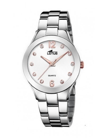 Reloj Lotus sra.18884/1 acer. esf. plata