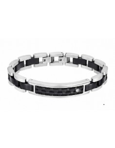 Pulsera Lotus Style LS2283-2/1 cab. acer. negr.