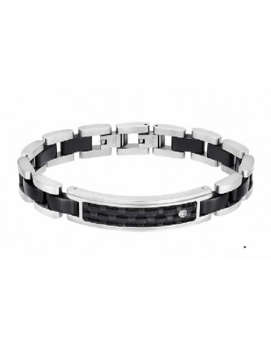 Pulsera Lotus Style LS2283-2/1 cab. acer. negr.