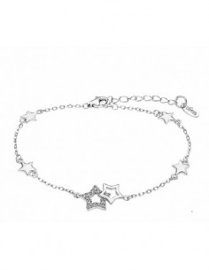 Pulsera Lotus Silver LP3177-2/1 sra. estrellas circ.