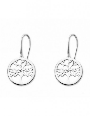 Pendientes Lotus Silver LP1641-4/1 sra. arbol. 15mm