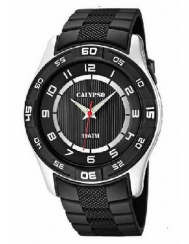 Reloj Calypso K6062/4 sr. corr. esf. negro